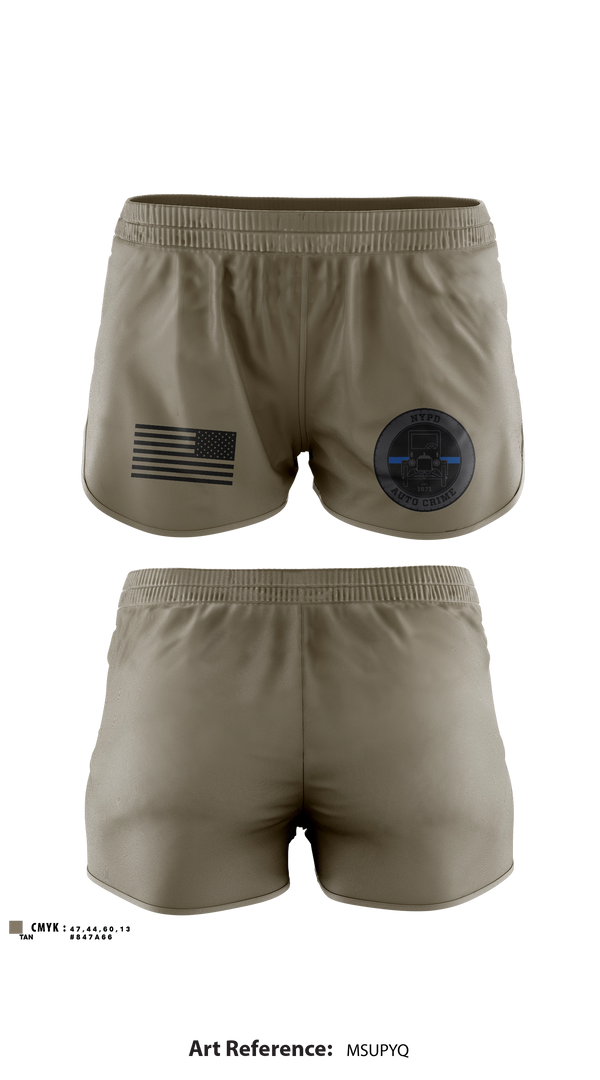 Ranger Panties, NYPD Auto Crime, Police, Teamtime, Team time, sublimation, custom sports apparel, team uniforms, spirit wear, spiritwear, sports uniforms, custom shirts, team store, custom team store, fundraiser sports, apparel fundraiser