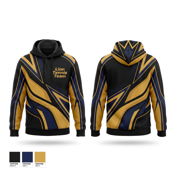 Hoodie, Lion Tennis Team, Tennis, Teamtime, Team time, sublimation, custom sports apparel, team uniforms, spirit wear, spiritwear, sports uniforms, custom shirts, team store, custom team store, fundraiser sports, apparel fundraiser