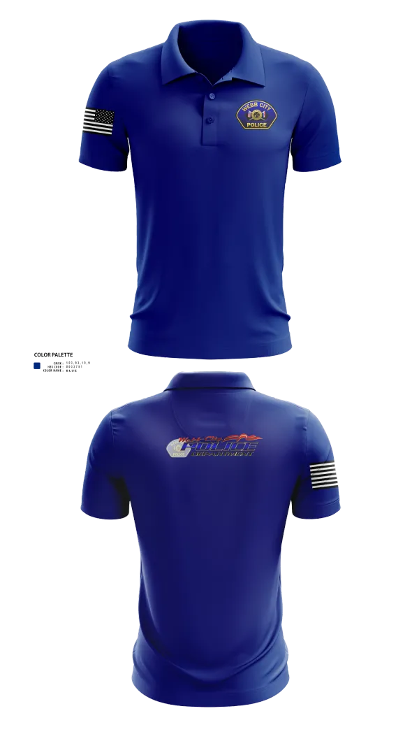 Short Sleeve Performance Polo, Webb City Police Department, Police, Teamtime, Team time, sublimation, custom sports apparel, team uniforms, spirit wear, spiritwear, sports uniforms, custom shirts, team store, custom team store, fundraiser sports, apparel fundraiser