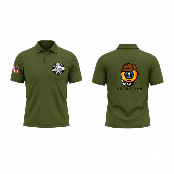 Short Sleeve Performance Polo, Kentucky State Police, Police, Teamtime, Team time, sublimation, custom sports apparel, team uniforms, spirit wear, spiritwear, sports uniforms, custom shirts, team store, custom team store, fundraiser sports, apparel fundraiser
