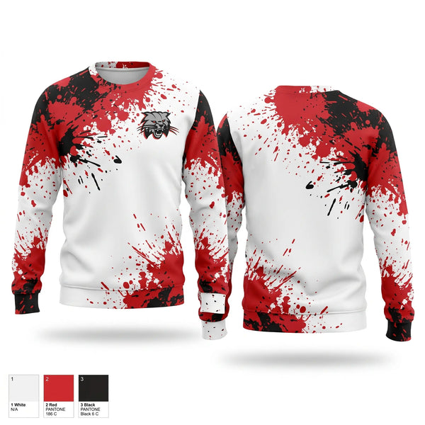 Crew Neck Sweatshirt, Ignacio Middle School Basketball, Women's Basketball, Teamtime, Team time, sublimation, custom sports apparel, team uniforms, spirit wear, spiritwear, sports uniforms, custom shirts, team store, custom team store, fundraiser sports, apparel fundraiser
