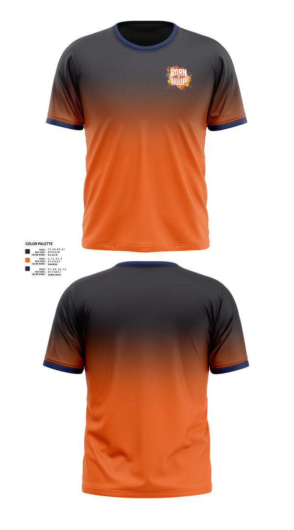 Short Sleeve Performance Shirt, BORN 2 HOOP, Men's Basketball, Teamtime, Team time, sublimation, custom sports apparel, team uniforms, spirit wear, spiritwear, sports uniforms, custom shirts, team store, custom team store, fundraiser sports, apparel fundraiser