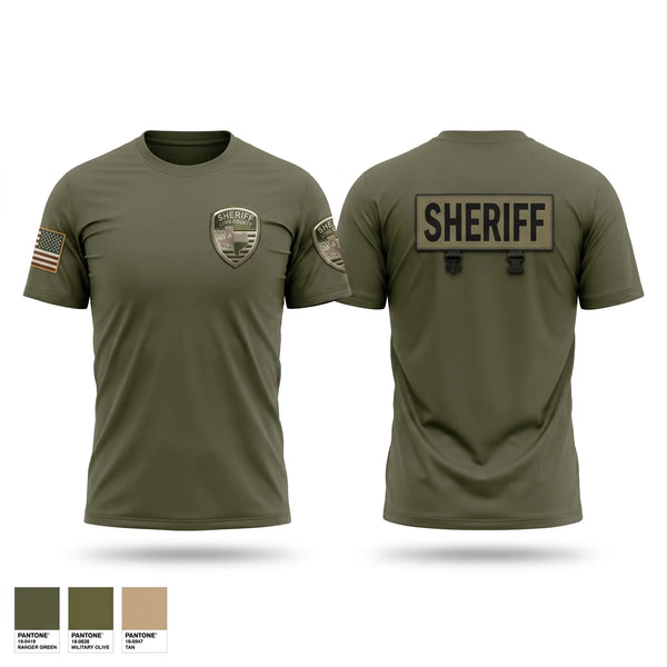 Short Sleeve Performance Shirt, Lynn County Sheriff’s Office, Police, Teamtime, Team time, sublimation, custom sports apparel, team uniforms, spirit wear, spiritwear, sports uniforms, custom shirts, team store, custom team store, fundraiser sports, apparel fundraiser