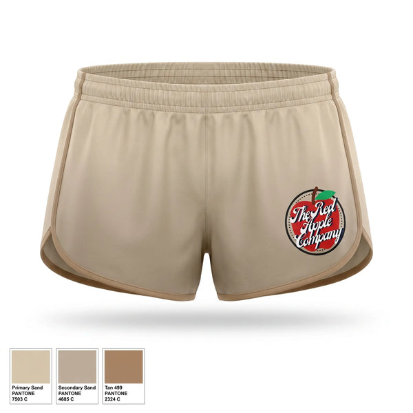 Womens Shorts, The Red Apple Company, Men's Soccer, Teamtime, Team time, sublimation, custom sports apparel, team uniforms, spirit wear, spiritwear, sports uniforms, custom shirts, team store, custom team store, fundraiser sports, apparel fundraiser