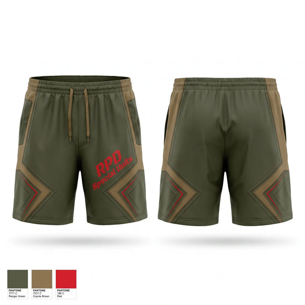 Athletic Shorts With Pockets, RPD Special Units, Police, Teamtime, Team time, sublimation, custom sports apparel, team uniforms, spirit wear, spiritwear, sports uniforms, custom shirts, team store, custom team store, fundraiser sports, apparel fundraiser