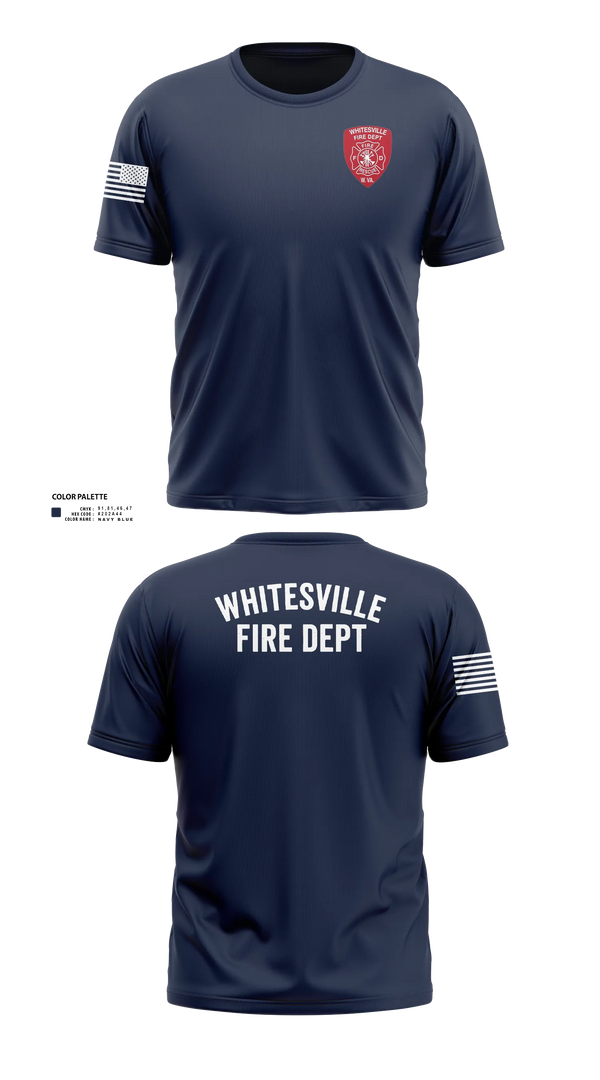 Short Sleeve Performance Shirt, Whitesville Fire Department, Fire Department, Teamtime, Team time, sublimation, custom sports apparel, team uniforms, spirit wear, spiritwear, sports uniforms, custom shirts, team store, custom team store, fundraiser sports, apparel fundraiser