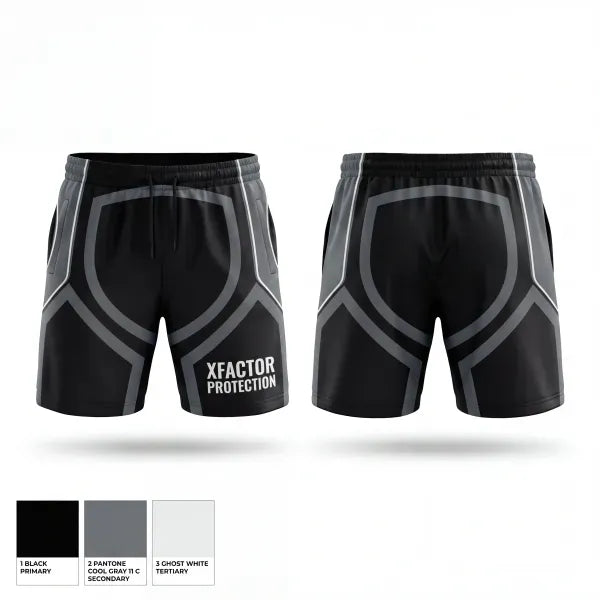 Athletic Shorts With Pockets, XFACTOR PROTECTION, Police, Teamtime, Team time, sublimation, custom sports apparel, team uniforms, spirit wear, spiritwear, sports uniforms, custom shirts, team store, custom team store, fundraiser sports, apparel fundraiser
