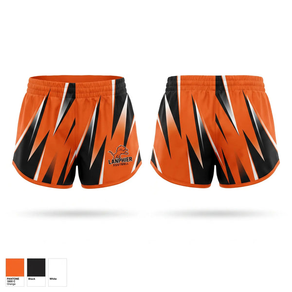 Womens Shorts, Lanphier Lions, , Teamtime, Team time, sublimation, custom sports apparel, team uniforms, spirit wear, spiritwear, sports uniforms, custom shirts, team store, custom team store, fundraiser sports, apparel fundraiser