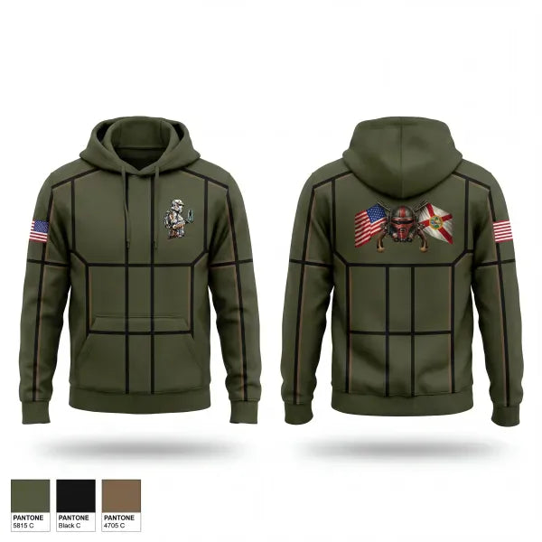 Hoodie, 715th MP CO DET, Army, Teamtime, Team time, sublimation, custom sports apparel, team uniforms, spirit wear, spiritwear, sports uniforms, custom shirts, team store, custom team store, fundraiser sports, apparel fundraiser