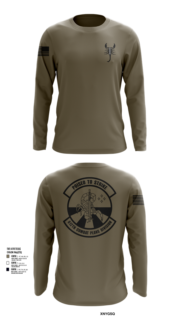 Long Sleeve Performance Shirt, 612 Combat Plans Division, , Teamtime, Team time, sublimation, custom sports apparel, team uniforms, spirit wear, spiritwear, sports uniforms, custom shirts, team store, custom team store, fundraiser sports, apparel fundraiser