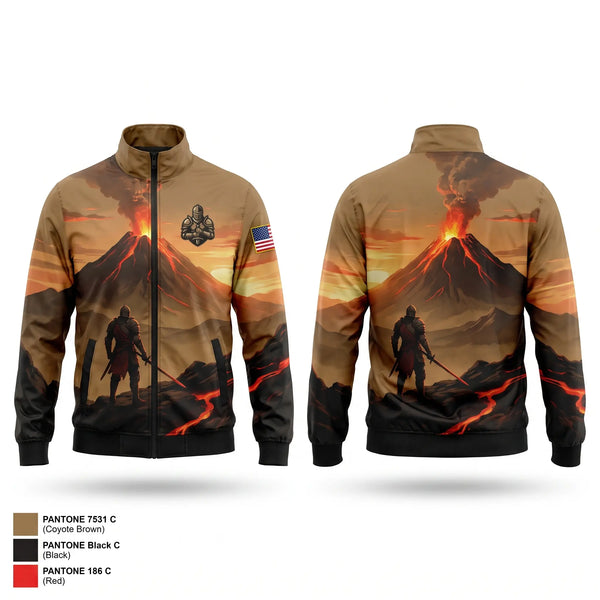 Windbreaker, CRUSADERS, Army, Teamtime, Team time, sublimation, custom sports apparel, team uniforms, spirit wear, spiritwear, sports uniforms, custom shirts, team store, custom team store, fundraiser sports, apparel fundraiser