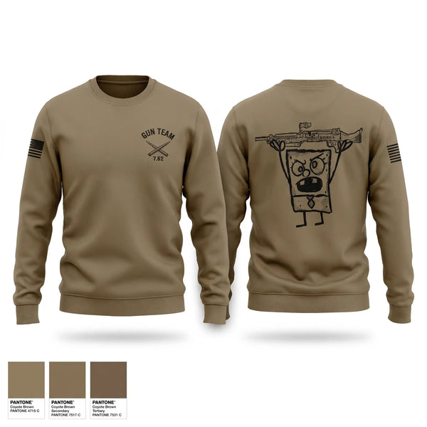 Crew Neck Sweatshirt, Bravo Co 1-167, National Guard, Teamtime, Team time, sublimation, custom sports apparel, team uniforms, spirit wear, spiritwear, sports uniforms, custom shirts, team store, custom team store, fundraiser sports, apparel fundraiser