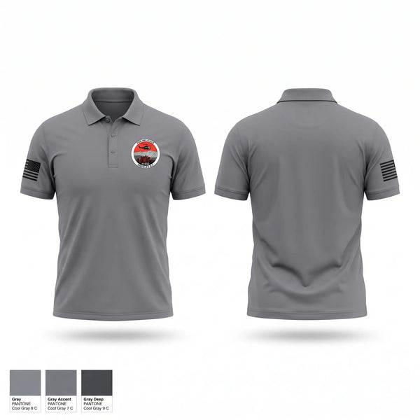 Short Sleeve Performance Polo, Fox Helitack H-532, Fire Department, Teamtime, Team time, sublimation, custom sports apparel, team uniforms, spirit wear, spiritwear, sports uniforms, custom shirts, team store, custom team store, fundraiser sports, apparel fundraiser
