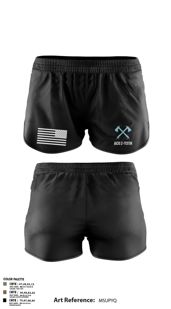 Ranger Panties, A-CO 2-113th Infantry, Army, Teamtime, Team time, sublimation, custom sports apparel, team uniforms, spirit wear, spiritwear, sports uniforms, custom shirts, team store, custom team store, fundraiser sports, apparel fundraiser
