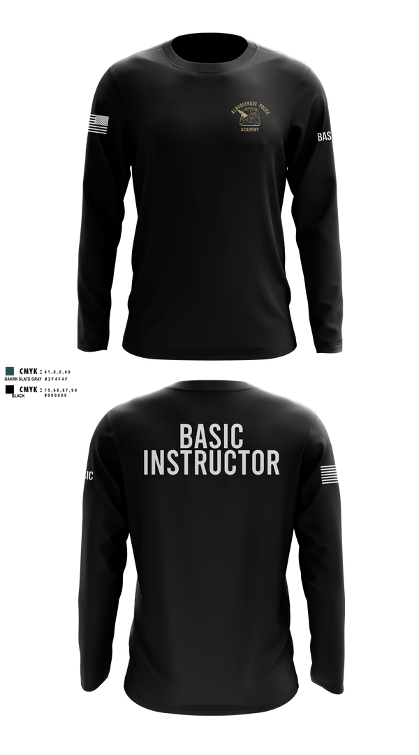 Long Sleeve Performance Shirt, Academy-Basic Unit, Police, Teamtime, Team time, sublimation, custom sports apparel, team uniforms, spirit wear, spiritwear, sports uniforms, custom shirts, team store, custom team store, fundraiser sports, apparel fundraiser
