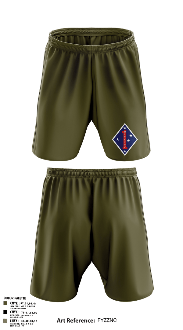 Athletic Shorts With Pockets, 3rd LAR 1st MARDIV, Marines, Teamtime, Team time, sublimation, custom sports apparel, team uniforms, spirit wear, spiritwear, sports uniforms, custom shirts, team store, custom team store, fundraiser sports, apparel fundraiser