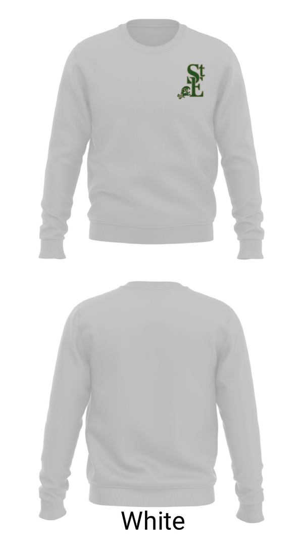 Crew Neck Sweatshirt, Saint Edward High School Volleyball, Women's Volleyball, Teamtime, Team time, sublimation, custom sports apparel, team uniforms, spirit wear, spiritwear, sports uniforms, custom shirts, team store, custom team store, fundraiser sports, apparel fundraiser