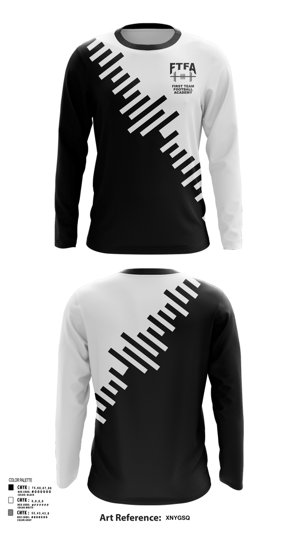 Long Sleeve Performance Shirt, First Team Football Academy, Football, Teamtime, Team time, sublimation, custom sports apparel, team uniforms, spirit wear, spiritwear, sports uniforms, custom shirts, team store, custom team store, fundraiser sports, apparel fundraiser