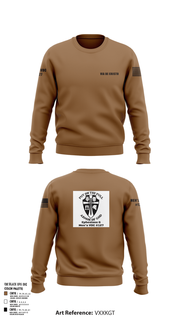 Crew Neck Sweatshirt, Service AideService AideVia De Cristo, , Teamtime, Team time, sublimation, custom sports apparel, team uniforms, spirit wear, spiritwear, sports uniforms, custom shirts, team store, custom team store, fundraiser sports, apparel fundraiser