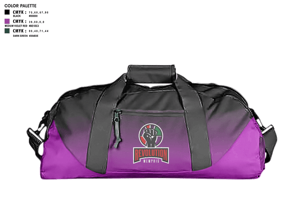 Duffle Bag, Reaves Revolution, Men's Basketball, Teamtime, Team time, sublimation, custom sports apparel, team uniforms, spirit wear, spiritwear, sports uniforms, custom shirts, team store, custom team store, fundraiser sports, apparel fundraiser