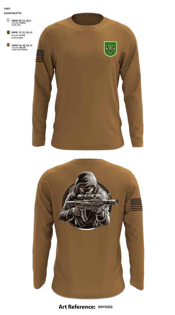Long Sleeve Performance Shirt, 10 SFG, Army, Teamtime, Team time, sublimation, custom sports apparel, team uniforms, spirit wear, spiritwear, sports uniforms, custom shirts, team store, custom team store, fundraiser sports, apparel fundraiser