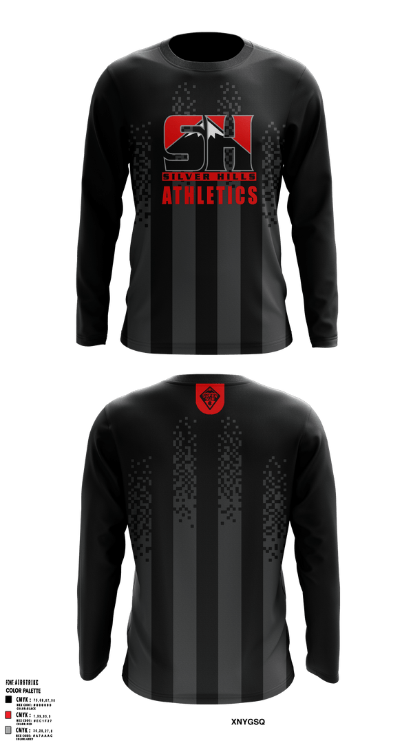 Long Sleeve Performance Shirt, Silver Hills MS, , Teamtime, Team time, sublimation, custom sports apparel, team uniforms, spirit wear, spiritwear, sports uniforms, custom shirts, team store, custom team store, fundraiser sports, apparel fundraiser
