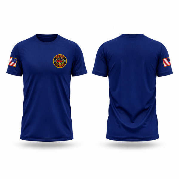 Old School Cotton Feel Shirt, Silverton Fire Rescue, Fire Department, Teamtime, Team time, sublimation, custom sports apparel, team uniforms, spirit wear, spiritwear, sports uniforms, custom shirts, team store, custom team store, fundraiser sports, apparel fundraiser