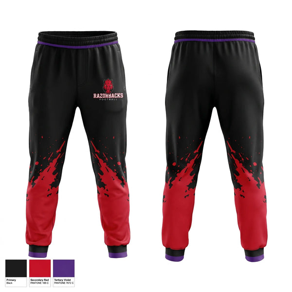 Sweatpants, Wakulla County Youth Football & Cheerleading Association Inc., Football, Teamtime, Team time, sublimation, custom sports apparel, team uniforms, spirit wear, spiritwear, sports uniforms, custom shirts, team store, custom team store, fundraiser sports, apparel fundraiser