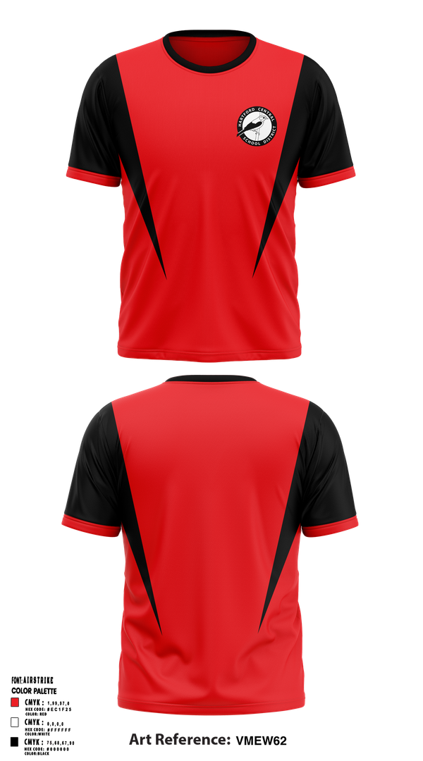 Short Sleeve Performance Shirt, Hartford Central Tanagers Cross Country, Cross Country, Teamtime, Team time, sublimation, custom sports apparel, team uniforms, spirit wear, spiritwear, sports uniforms, custom shirts, team store, custom team store, fundraiser sports, apparel fundraiser