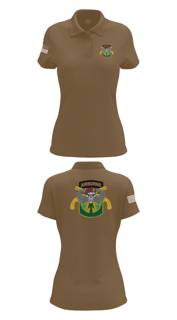 Womens Short Sleeve Performance Polo, 16th Military Police Brigade, , Teamtime, Team time, sublimation, custom sports apparel, team uniforms, spirit wear, spiritwear, sports uniforms, custom shirts, team store, custom team store, fundraiser sports, apparel fundraiser