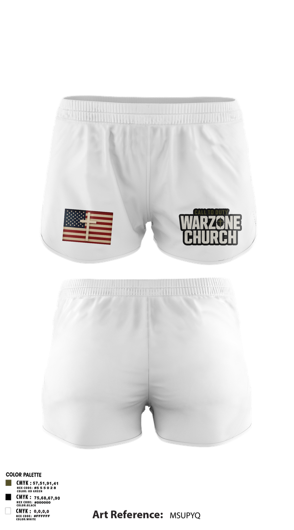 Ranger Panties, Warzone Church, , Teamtime, Team time, sublimation, custom sports apparel, team uniforms, spirit wear, spiritwear, sports uniforms, custom shirts, team store, custom team store, fundraiser sports, apparel fundraiser