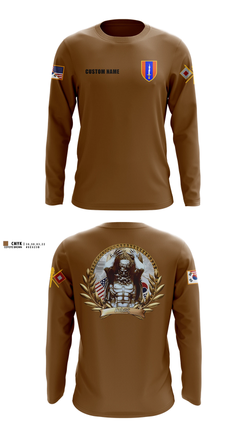 Long Sleeve Performance Shirt, Alpha Company 304th ESB-E, Army, Teamtime, Team time, sublimation, custom sports apparel, team uniforms, spirit wear, spiritwear, sports uniforms, custom shirts, team store, custom team store, fundraiser sports, apparel fundraiser