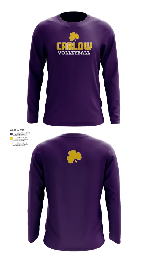 Long Sleeve Performance Shirt, Carlow University Men's Volleyball, Men's Volleyball, Teamtime, Team time, sublimation, custom sports apparel, team uniforms, spirit wear, spiritwear, sports uniforms, custom shirts, team store, custom team store, fundraiser sports, apparel fundraiser