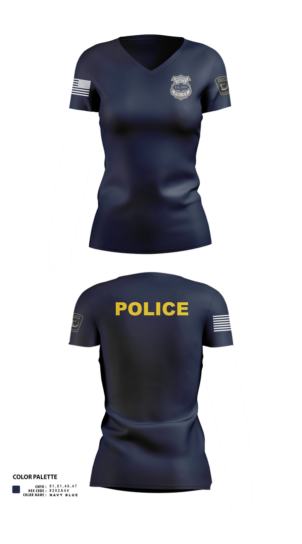 Womens Short Sleeve Vneck Shirt, Patrol, Police, Teamtime, Team time, sublimation, custom sports apparel, team uniforms, spirit wear, spiritwear, sports uniforms, custom shirts, team store, custom team store, fundraiser sports, apparel fundraiser