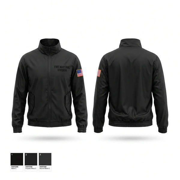 Windbreaker, Fire Marshal Division, Fire Department, Teamtime, Team time, sublimation, custom sports apparel, team uniforms, spirit wear, spiritwear, sports uniforms, custom shirts, team store, custom team store, fundraiser sports, apparel fundraiser