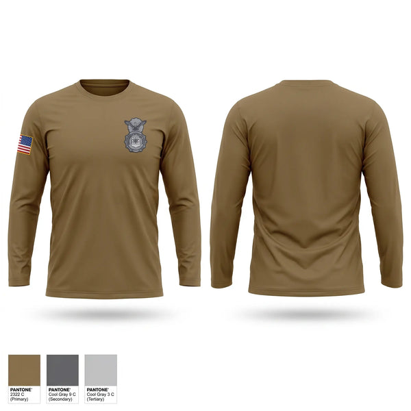 Long Sleeve Performance Shirt, 142 SFS S3OA, Air Force, Teamtime, Team time, sublimation, custom sports apparel, team uniforms, spirit wear, spiritwear, sports uniforms, custom shirts, team store, custom team store, fundraiser sports, apparel fundraiser