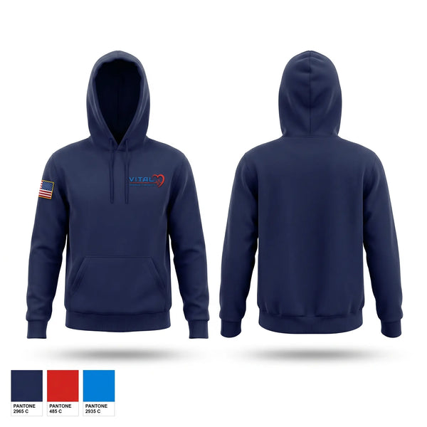 Hoodie, Vital Medical, EMS/EMT, Teamtime, Team time, sublimation, custom sports apparel, team uniforms, spirit wear, spiritwear, sports uniforms, custom shirts, team store, custom team store, fundraiser sports, apparel fundraiser