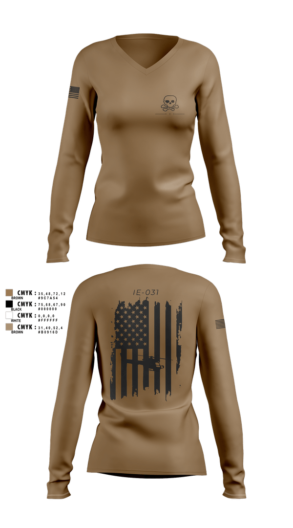 Womens Long Sleeve Vneck Shirt, TRF 911, , Teamtime, Team time, sublimation, custom sports apparel, team uniforms, spirit wear, spiritwear, sports uniforms, custom shirts, team store, custom team store, fundraiser sports, apparel fundraiser