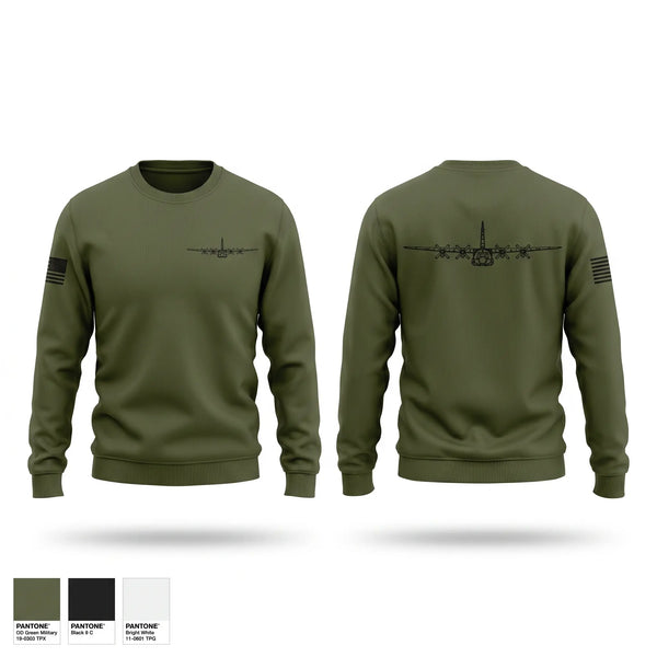 Crew Neck Sweatshirt, GUTS AIRLINE, Air Force, Teamtime, Team time, sublimation, custom sports apparel, team uniforms, spirit wear, spiritwear, sports uniforms, custom shirts, team store, custom team store, fundraiser sports, apparel fundraiser