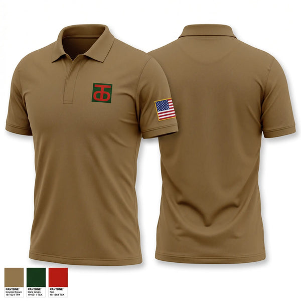 Short Sleeve Performance Polo, 217th Transportation Co., Army, Teamtime, Team time, sublimation, custom sports apparel, team uniforms, spirit wear, spiritwear, sports uniforms, custom shirts, team store, custom team store, fundraiser sports, apparel fundraiser