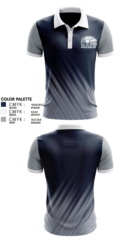 Short Sleeve Performance Polo, East Jackson Wrestling, Wrestling, Teamtime, Team time, sublimation, custom sports apparel, team uniforms, spirit wear, spiritwear, sports uniforms, custom shirts, team store, custom team store, fundraiser sports, apparel fundraiser