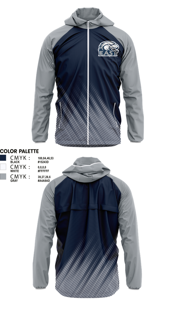 Windbreaker, East Jackson Wrestling, Wrestling, Teamtime, Team time, sublimation, custom sports apparel, team uniforms, spirit wear, spiritwear, sports uniforms, custom shirts, team store, custom team store, fundraiser sports, apparel fundraiser