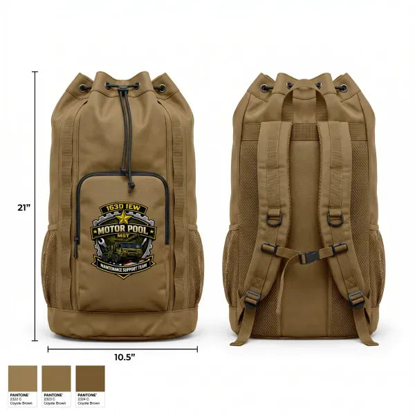 Gear Bag, 163D IEW BN, Army, Teamtime, Team time, sublimation, custom sports apparel, team uniforms, spirit wear, spiritwear, sports uniforms, custom shirts, team store, custom team store, fundraiser sports, apparel fundraiser