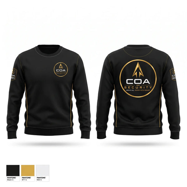 Crew Neck Sweatshirt, COA Operations Group, , Teamtime, Team time, sublimation, custom sports apparel, team uniforms, spirit wear, spiritwear, sports uniforms, custom shirts, team store, custom team store, fundraiser sports, apparel fundraiser