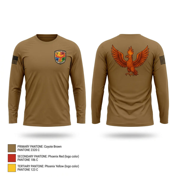 Long Sleeve Performance Shirt, 411th CBRN, Army, Teamtime, Team time, sublimation, custom sports apparel, team uniforms, spirit wear, spiritwear, sports uniforms, custom shirts, team store, custom team store, fundraiser sports, apparel fundraiser