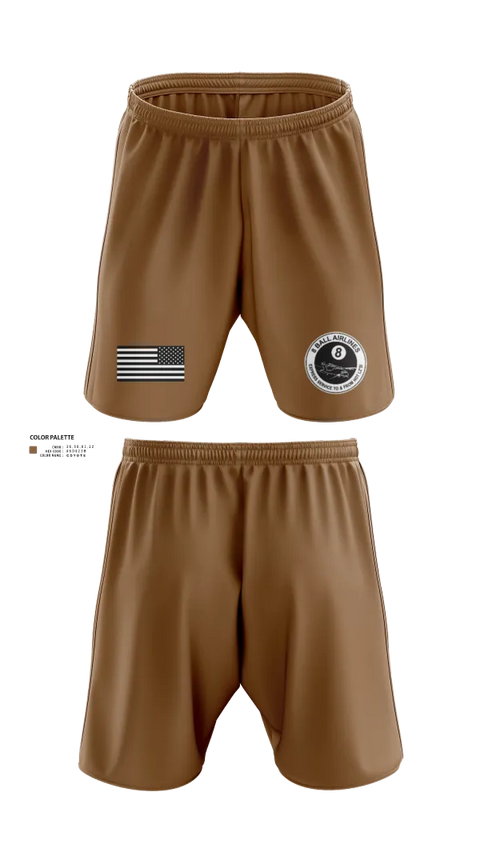 Athletic Shorts With Pockets, 8-229th AHB, , Teamtime, Team time, sublimation, custom sports apparel, team uniforms, spirit wear, spiritwear, sports uniforms, custom shirts, team store, custom team store, fundraiser sports, apparel fundraiser