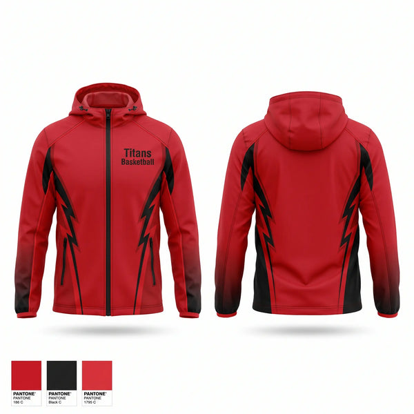 Windbreaker, Titans Basketball, Men's Basketball, Teamtime, Team time, sublimation, custom sports apparel, team uniforms, spirit wear, spiritwear, sports uniforms, custom shirts, team store, custom team store, fundraiser sports, apparel fundraiser