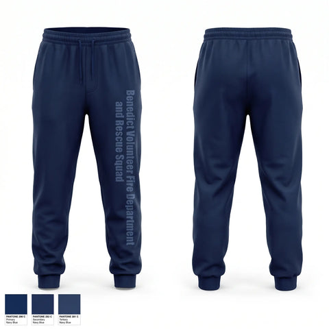 Sweatpants, Benedict Volunteer Fire Department and Rescue Squad, Fire Department, Teamtime, Team time, sublimation, custom sports apparel, team uniforms, spirit wear, spiritwear, sports uniforms, custom shirts, team store, custom team store, fundraiser sports, apparel fundraiser