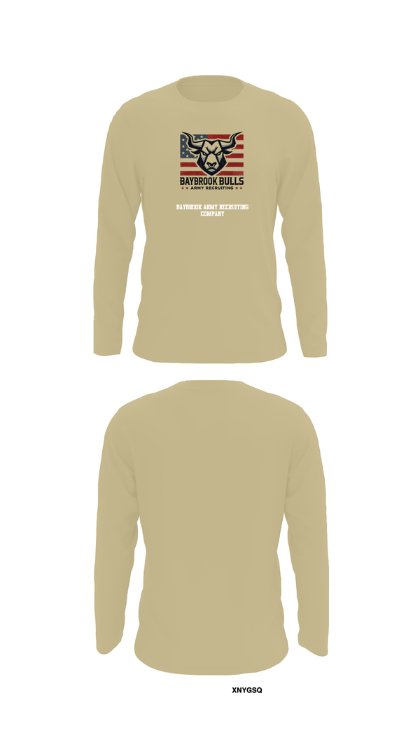 Long Sleeve Performance Shirt, Baybrook Army Recruiting Company, , Teamtime, Team time, sublimation, custom sports apparel, team uniforms, spirit wear, spiritwear, sports uniforms, custom shirts, team store, custom team store, fundraiser sports, apparel fundraiser