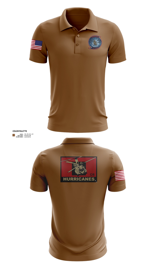 Short Sleeve Performance Polo, Hurricanes, Army, Teamtime, Team time, sublimation, custom sports apparel, team uniforms, spirit wear, spiritwear, sports uniforms, custom shirts, team store, custom team store, fundraiser sports, apparel fundraiser